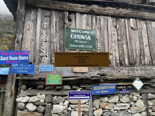 Kanchanjunga et ascension du Pangpema peak 6100m